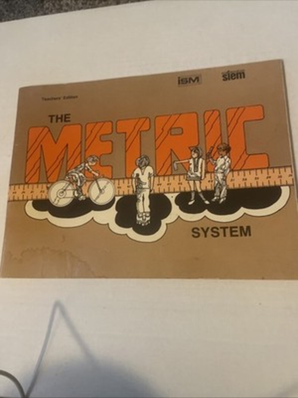 1974 The Metric System Teachers Edition Addison-Wesley Book